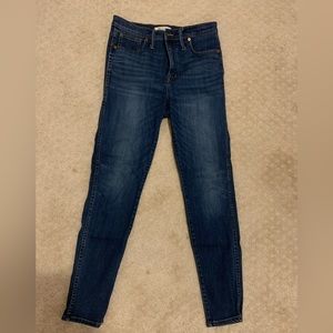 Madewell 10” High Rise Skinny Jeans